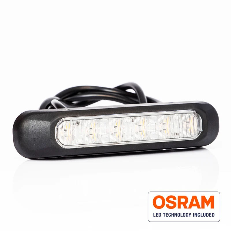 Fristom LED Fara Varning Blixtljus / bärnsten
