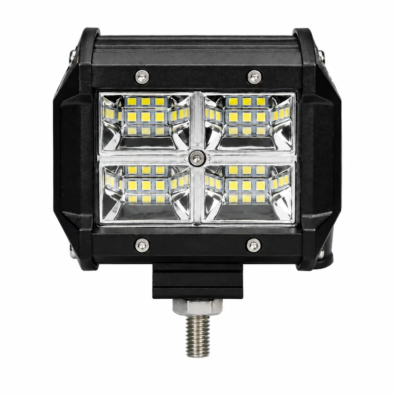 4" LED Light Bar 3 Row ETI LED 18W (Pair)