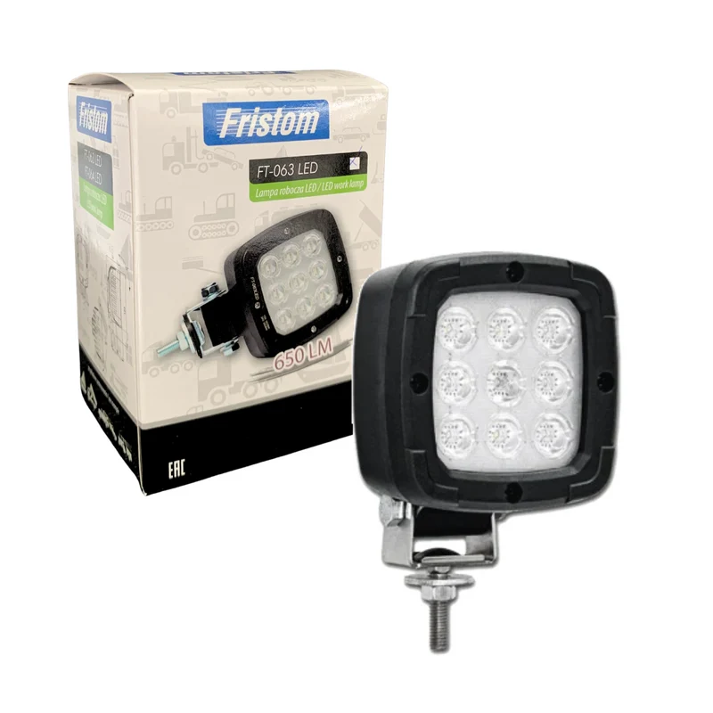 Fristom LED-arbetslampa för kraftig drift / 650 lumen