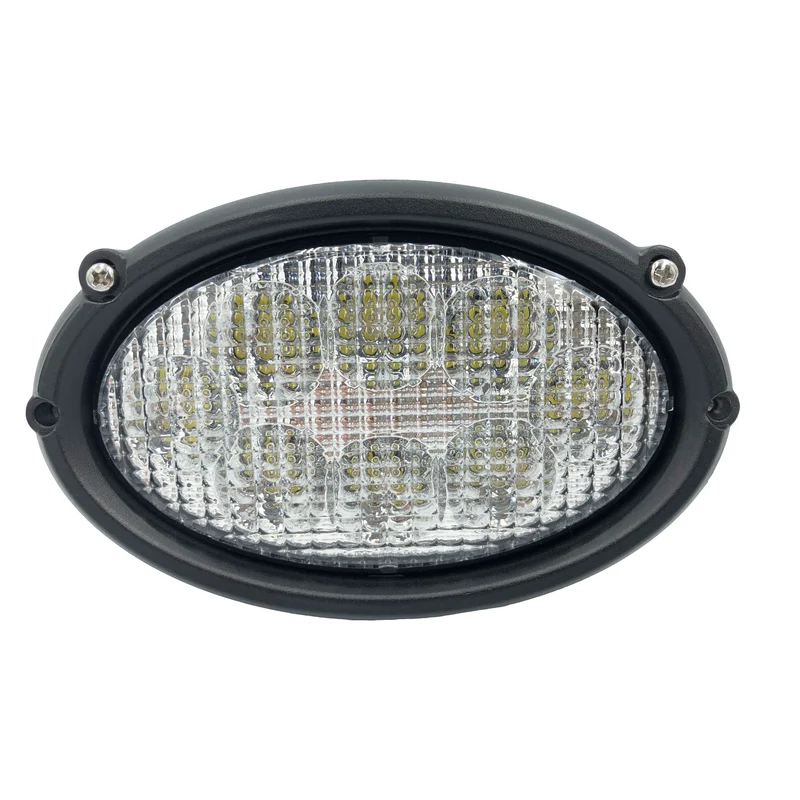 Crawer Oval LED-arbetslampa för hytt för Massey 40W / 4000 lumen