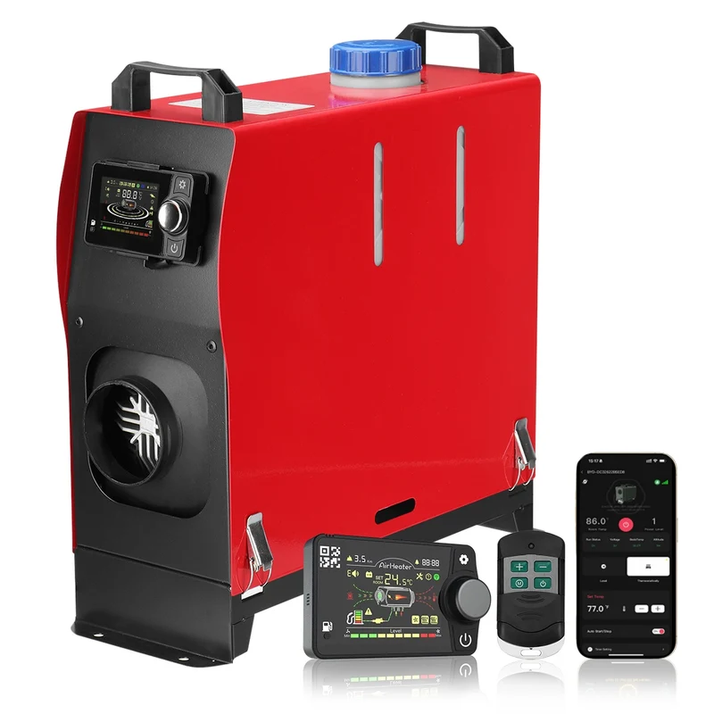 Sunster A2209V Diesel Heater 8KW 12/24V, All In One Bluetooth Version