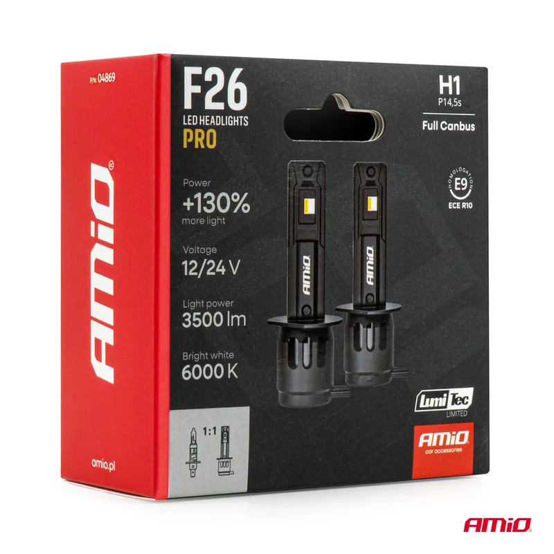 F26 PRO Direktmonterade LED-lampor / H1
