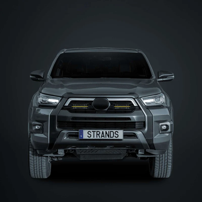 Strands Siberia 8" XP Dubbelgrillsats för Toyota Hilux 2021-2025