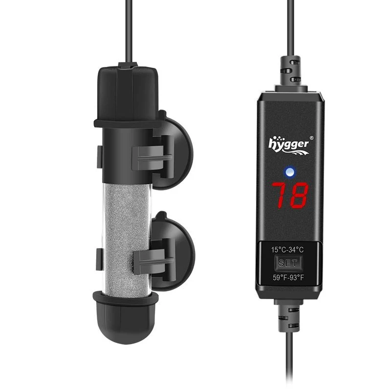 Hygger 031 Mini Akvarievärmare – Digital doppvärmare 50W & 100W