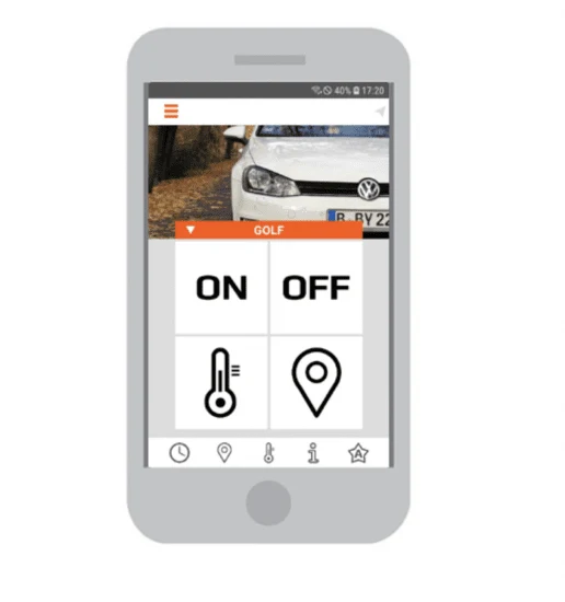 Uppgradering APP-Start för orginalvärmare
