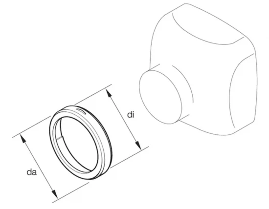 Adapter 60mm / 75mm