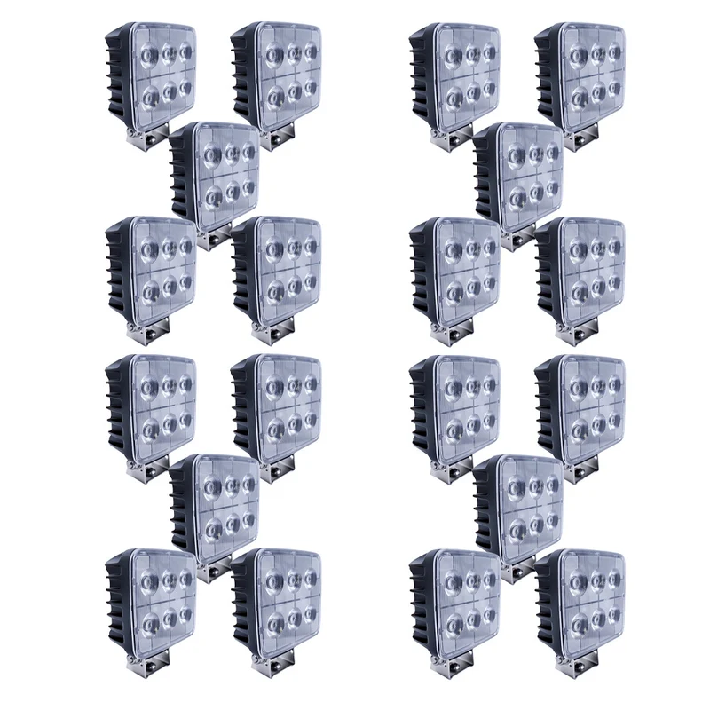 20-pack NIZLED W36RF, back-/arbetsljus, 36W, arbetsljuspaket