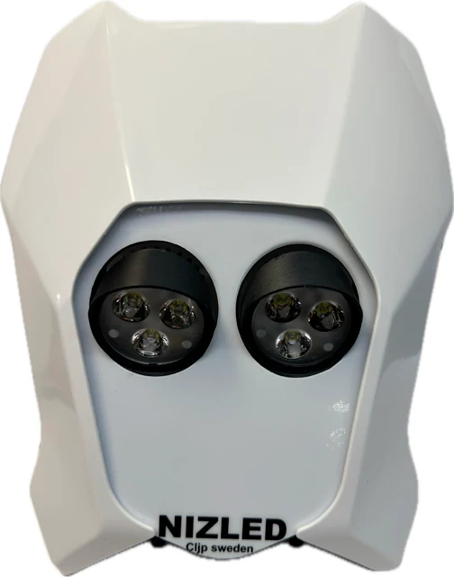 Dubbelljus kallvit 70w Triumph 2024-, vit, 2xE306k NIZLED