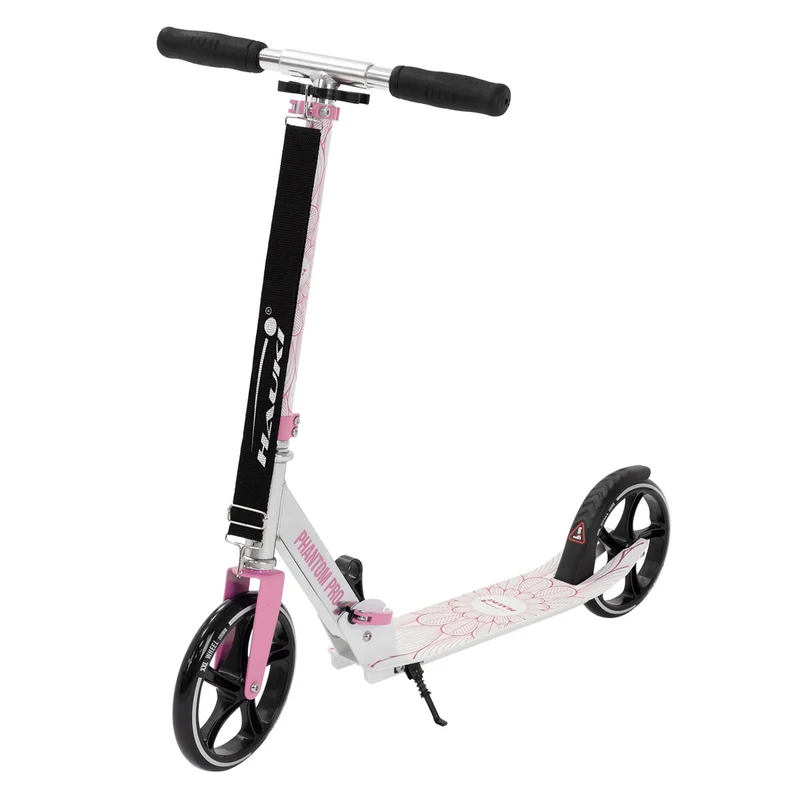 B-Ware Cityroller Rosa klappbar und höhenverstellbar Scooter mit XXL-Räder Hauki– Tetroller & Kickscooter