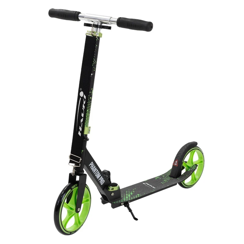 B-Ware Cityroller Grün klappbar und höhenverstellbar Scooter mit XXL-Räder Hauki – Tetroller & Kickscooter