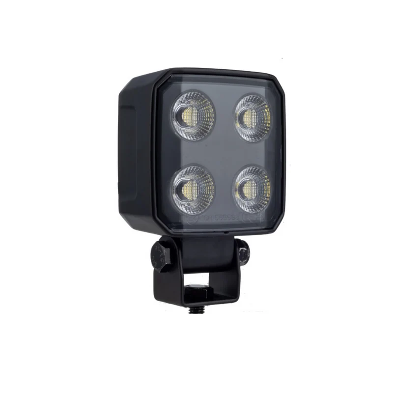Dark Look LED-arbetsljus med böjd kant / 30W