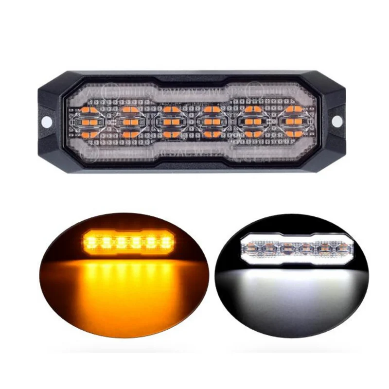 Torlok Black Hawk rökt LED-markeringsljus med stroboskopfunktion