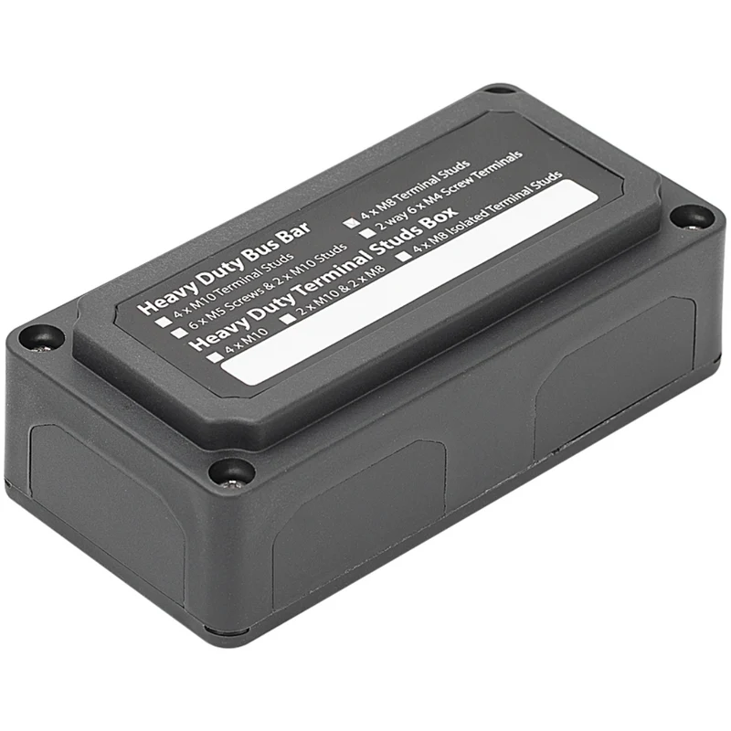 300A Heavy Duty sluten samlingsskena med 4 x M8 dubbar