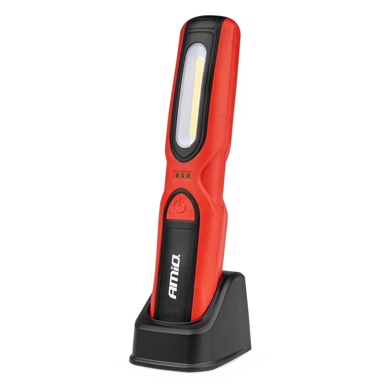 USB-laddningsbar ficklampa med dockningsstation