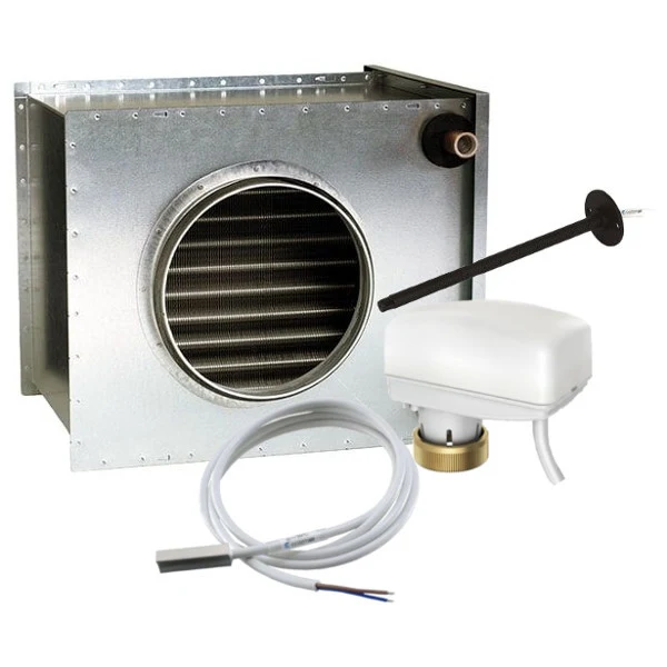 Systemair vatten 5,0kW Kanalvärmarpaket
