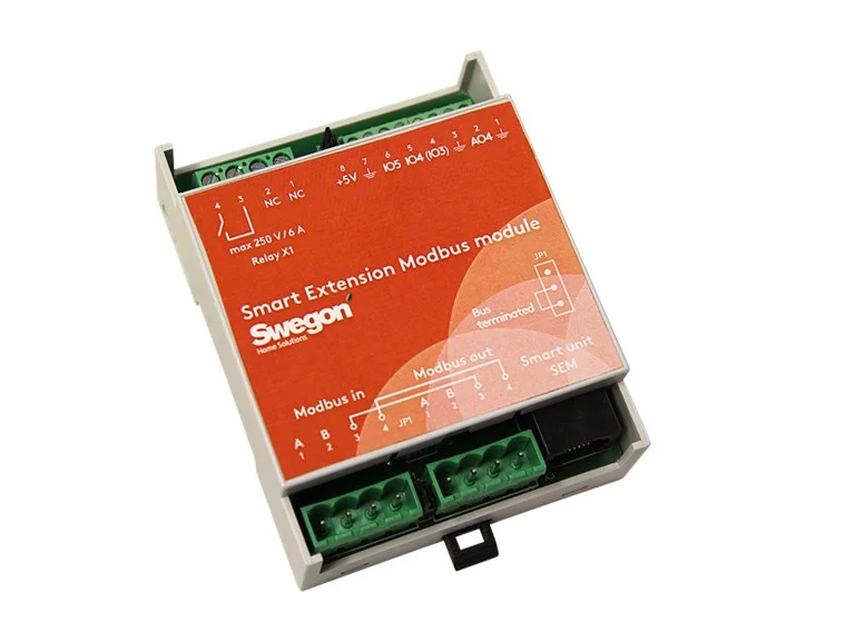 CASA Smart Modbus SEM anslutningmodul Swegon
