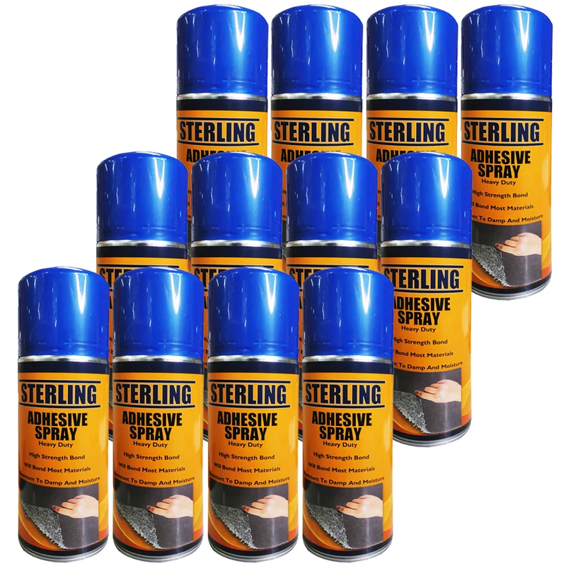 Heavy Duty Adhesive Spray 400ml - Box med 12 burkar