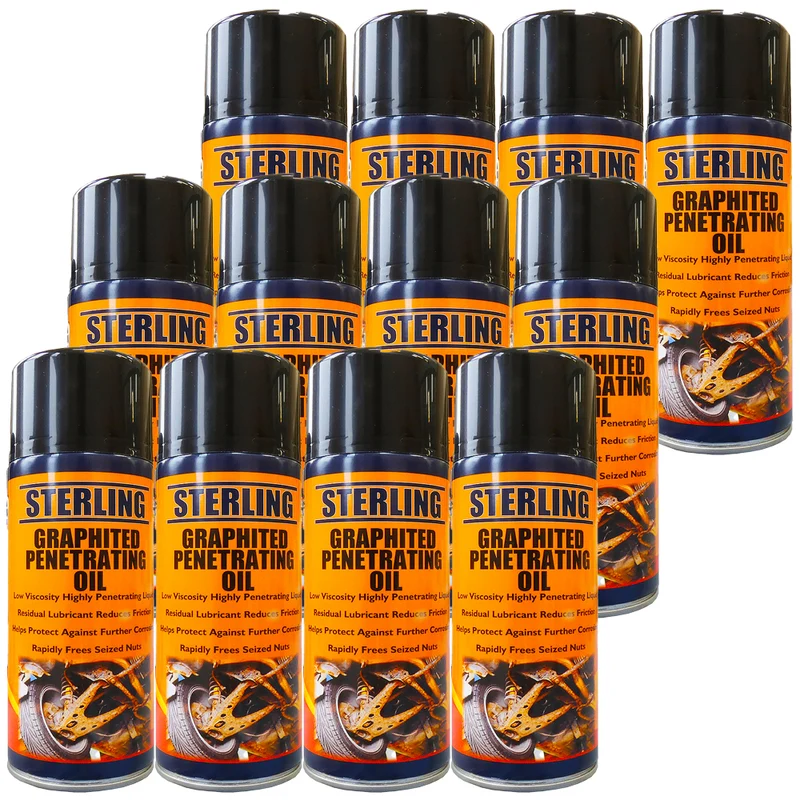Graphited Penetrating Oil Spray 400ml - Box med 12 burkar