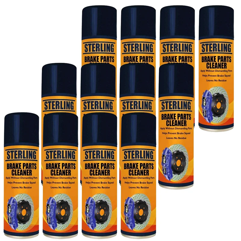 Brake Cleaner Spray 400ml - Box med 12 burkar