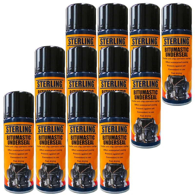 Bitumastic Underseal Spray 400ml - Box med 12 burkar