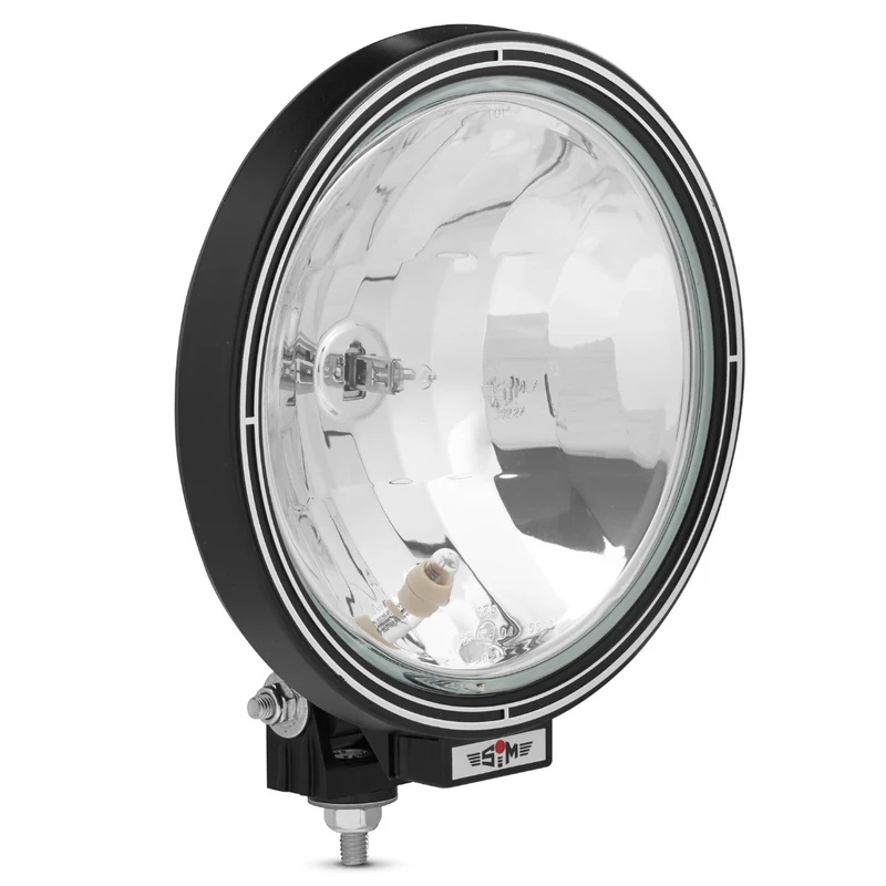 SIM Rund glödlampa med parkeringsljus / 9 tum