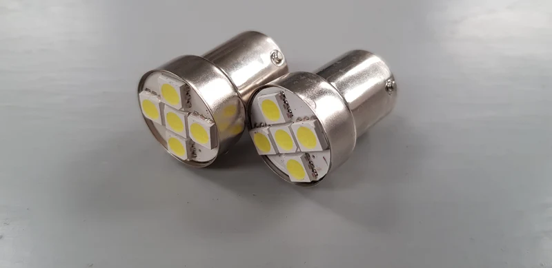 LED enkontakts bakljuslampor ersätter 149 blinkers/indikatorpaket om 2