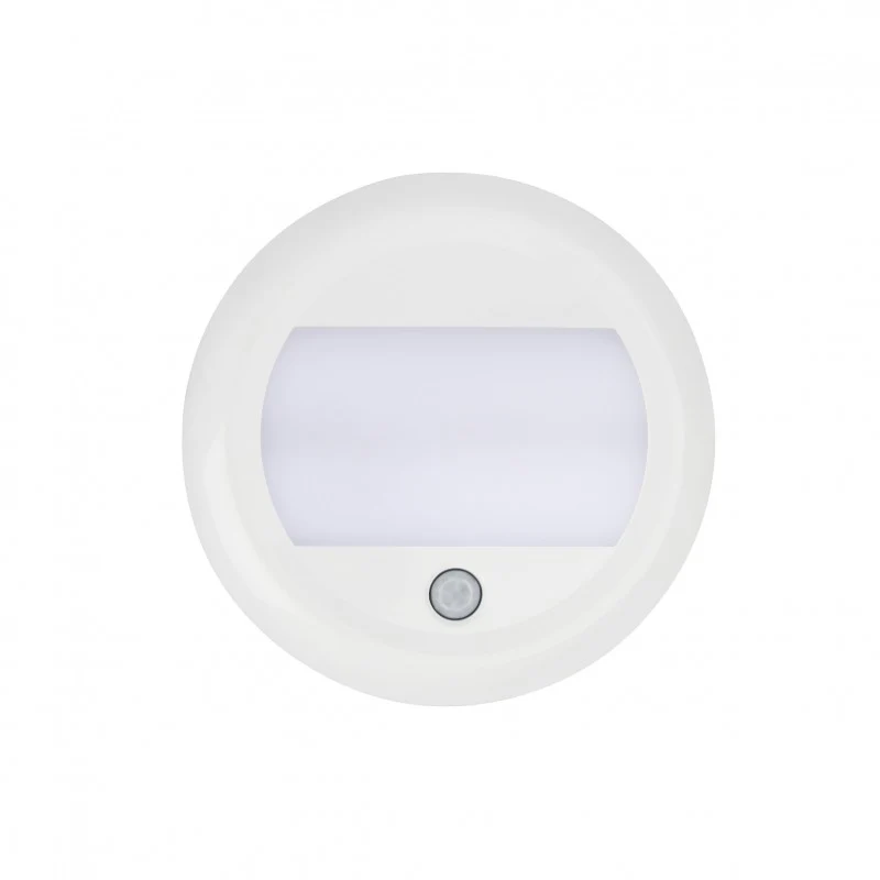 Rund innerlampa med PIR
