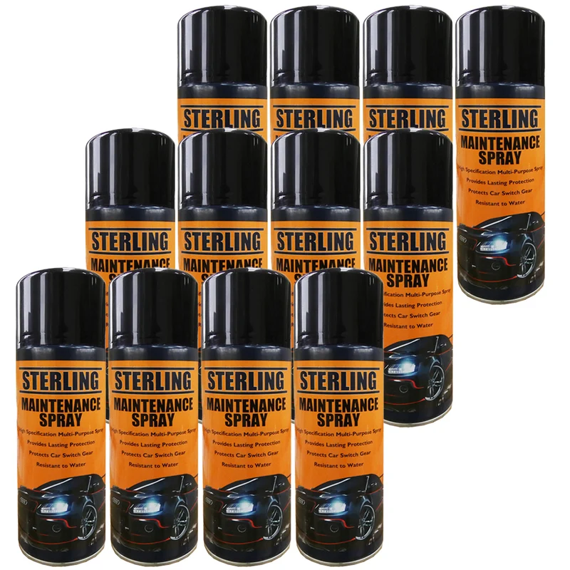 Underhållssprayolja / WD40 Alternativ / Paket med 12
