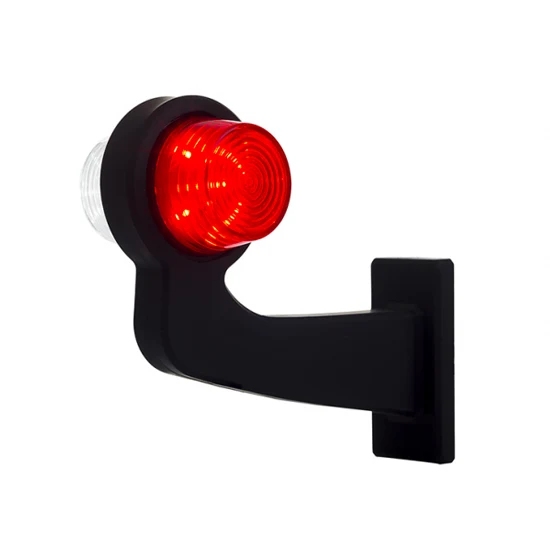 Old School Danish LED Outline Marker Lights / Red & Clear Lens