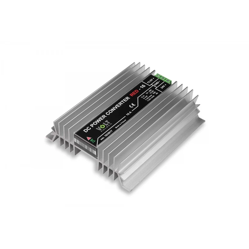 Spänningsomvandlare 24 - 12v / 16 Amp