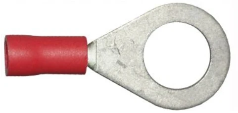 Röda ringterminaler 8.4 mm / 100 st
