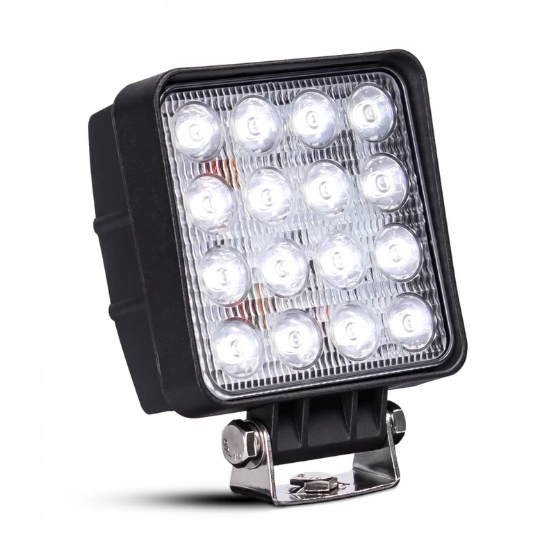 LED-arbetslampa med spotljus 48W