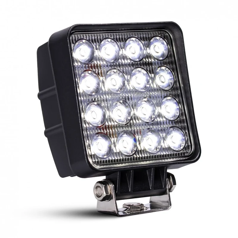LED arbetsljus med strålkastare 48W