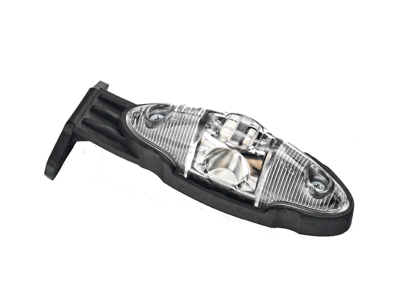 Trefunktions LED-markeringsljus med fäste