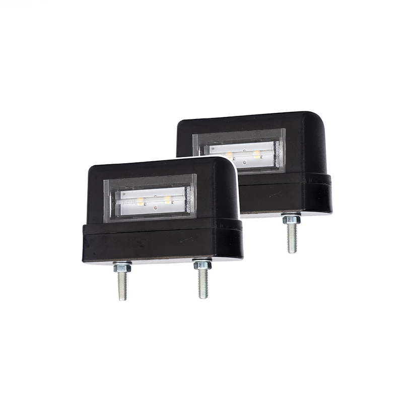 Slimline LED nummerskyltslampa / förpackning om 2