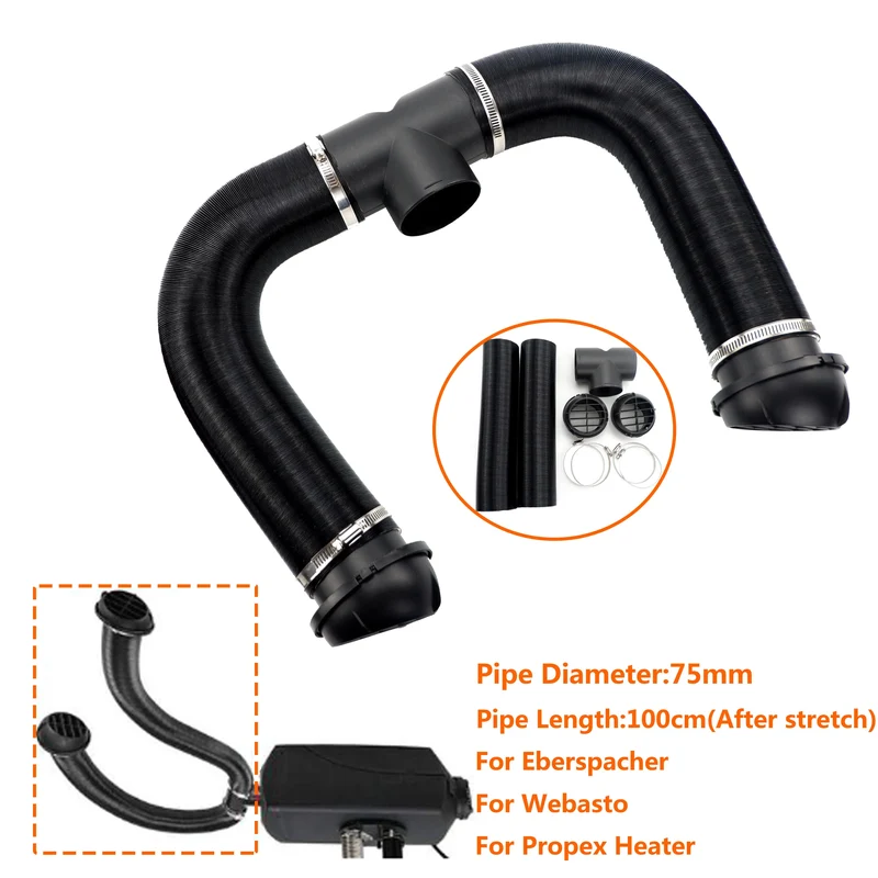 Slangkit till dieselvärmare2 KW slang samt 5-8 KW slang