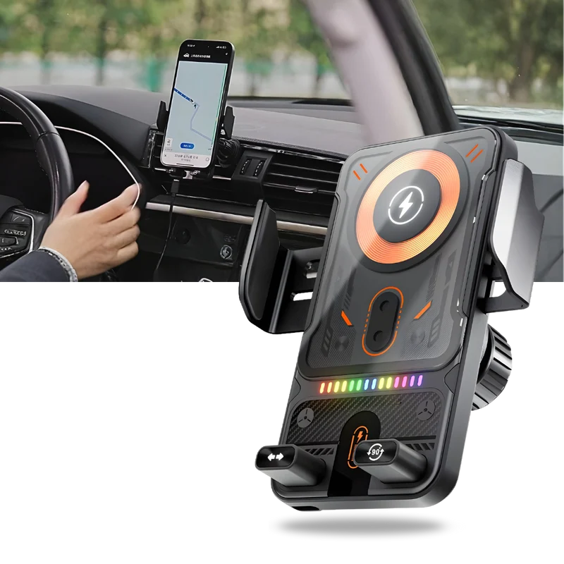 Miles Confidence mobilhållare för bilen med laddare