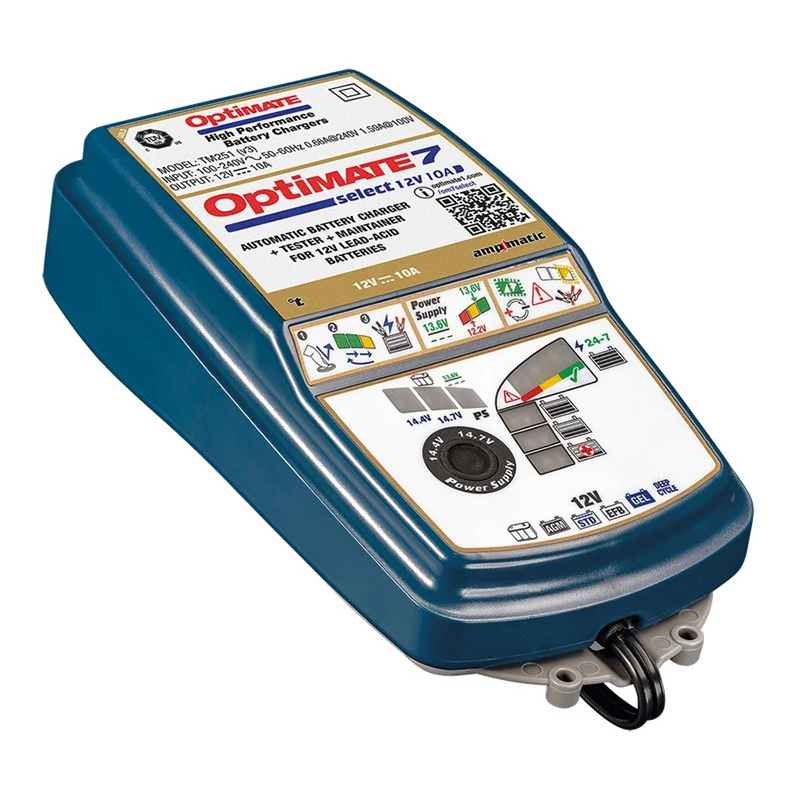 OptiMate, Batteriladdare, 12V 10A, Optimate 7 Select GOLD-serien