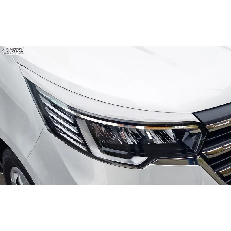 RDX, strålkastarskärm, ABS blank vit, passar till Renault Master III Facelift (2019-2024)