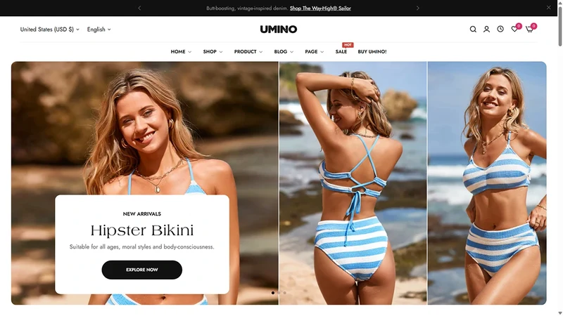 Umino Theme – Swimwear | Summer Fashion & Beachwear