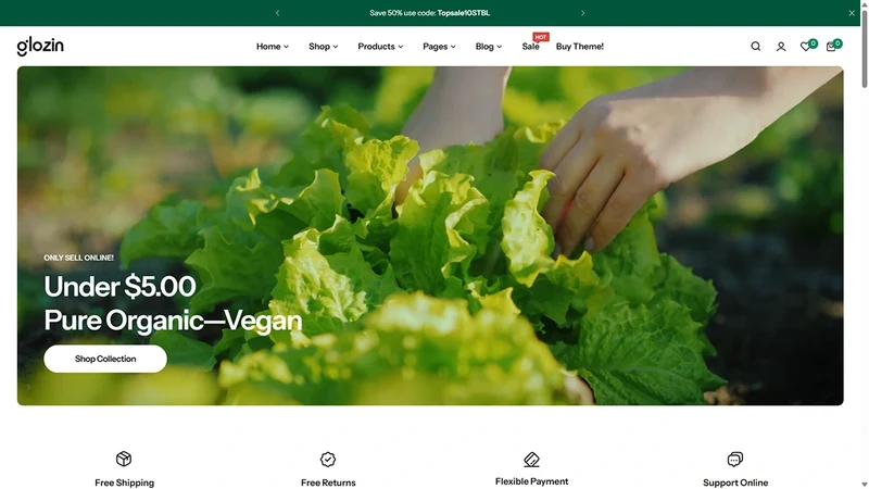 Glozin theme – Healthy Haven | Health & Organic Products