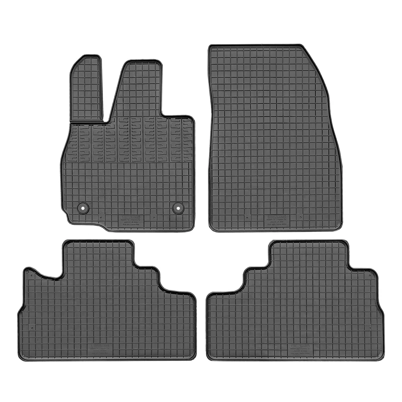 CIKCAR, Gummimattor, passar till Jaecoo 8 Super Hybrid (2026-) (4-pack + fästsystem)