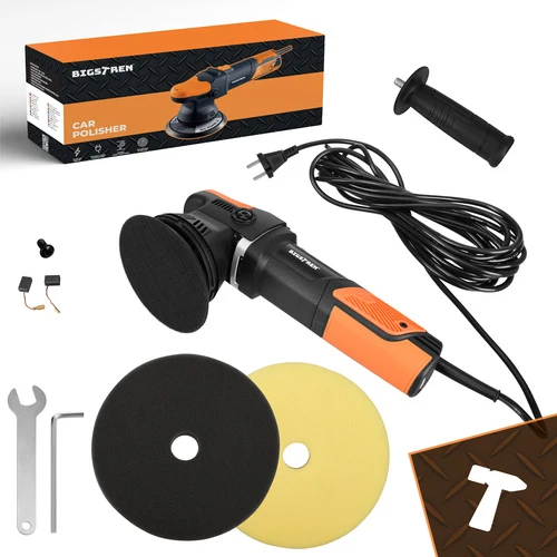 Polermaskin Dual Action 900W – 125/150 mm med hastighetsreglering