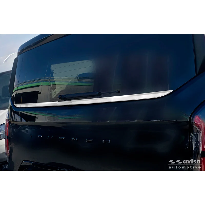 Avisa, bakluckeklädsel, borstat rostfritt stål, passar till Ford Tourneo Custom (V710) (2023-)