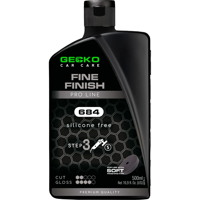 Gecko, Pro Fine Finish 684 STEG 3, 500ml (utan silikon)