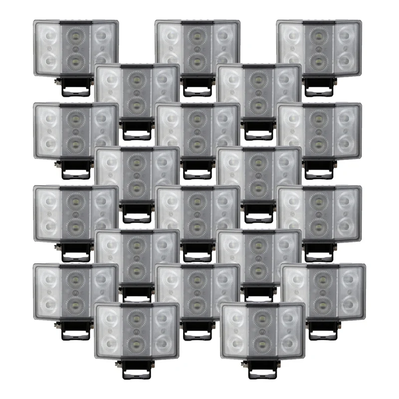 20-pack NIZLED W60RFA, back-/arbetsljus, 60W, arbetsljuspaket