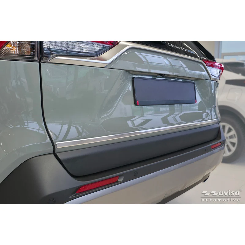 Avisa, Bakluckelist, borstat rostfritt stål, passar till Toyota RAV4 V (A5) (2018-)