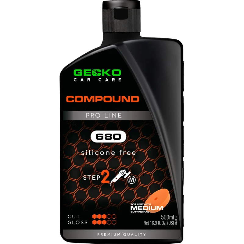 Gecko, PRO Compound 680 Steg 2, 500ml (utan silikon)