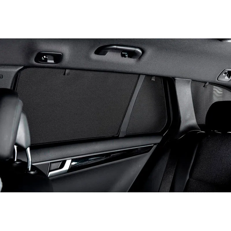 Car Shades, solgardin, bakre sidorutor, 2-delar, passar till Dacia Spring (EV) FL (2024-)