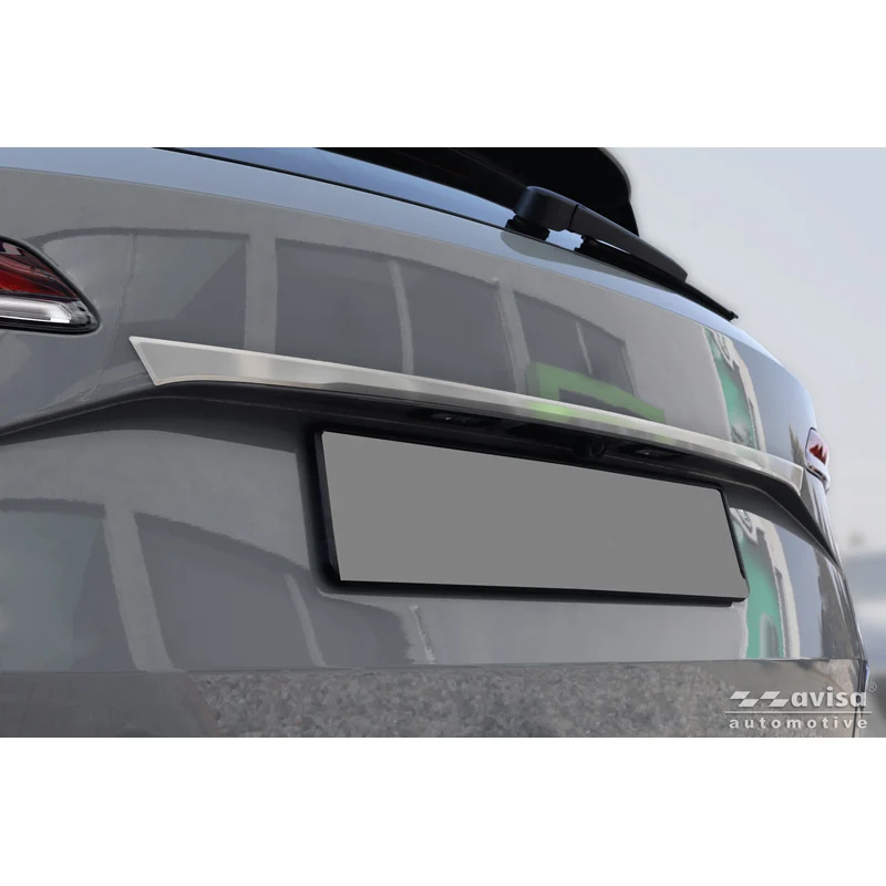 Avisa, Bakluckbeklädnad, borstat rostfritt stål, passar till Skoda Karoq (NU7) Facelift (2022-)